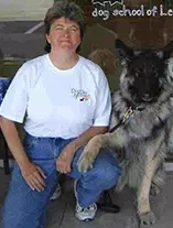 Deb, Dog Trainer with Dog Day Afternoon